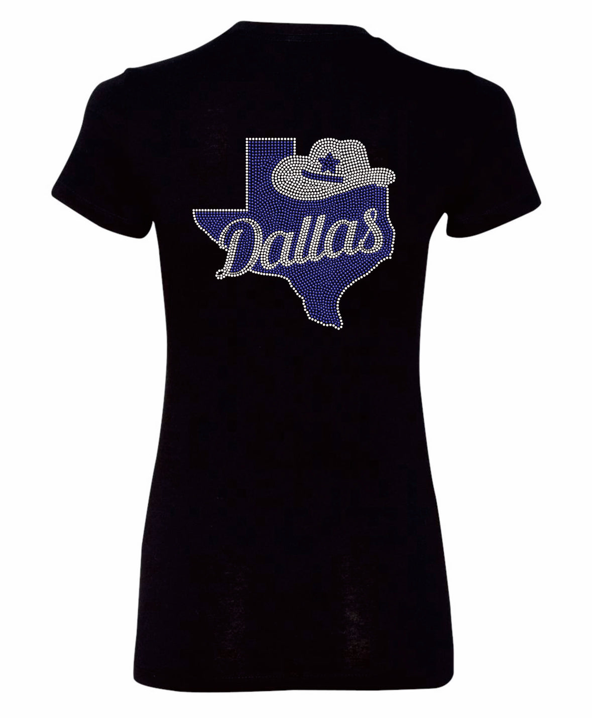 Dallas State of Texas T-Shirt w/Cowboy Hat