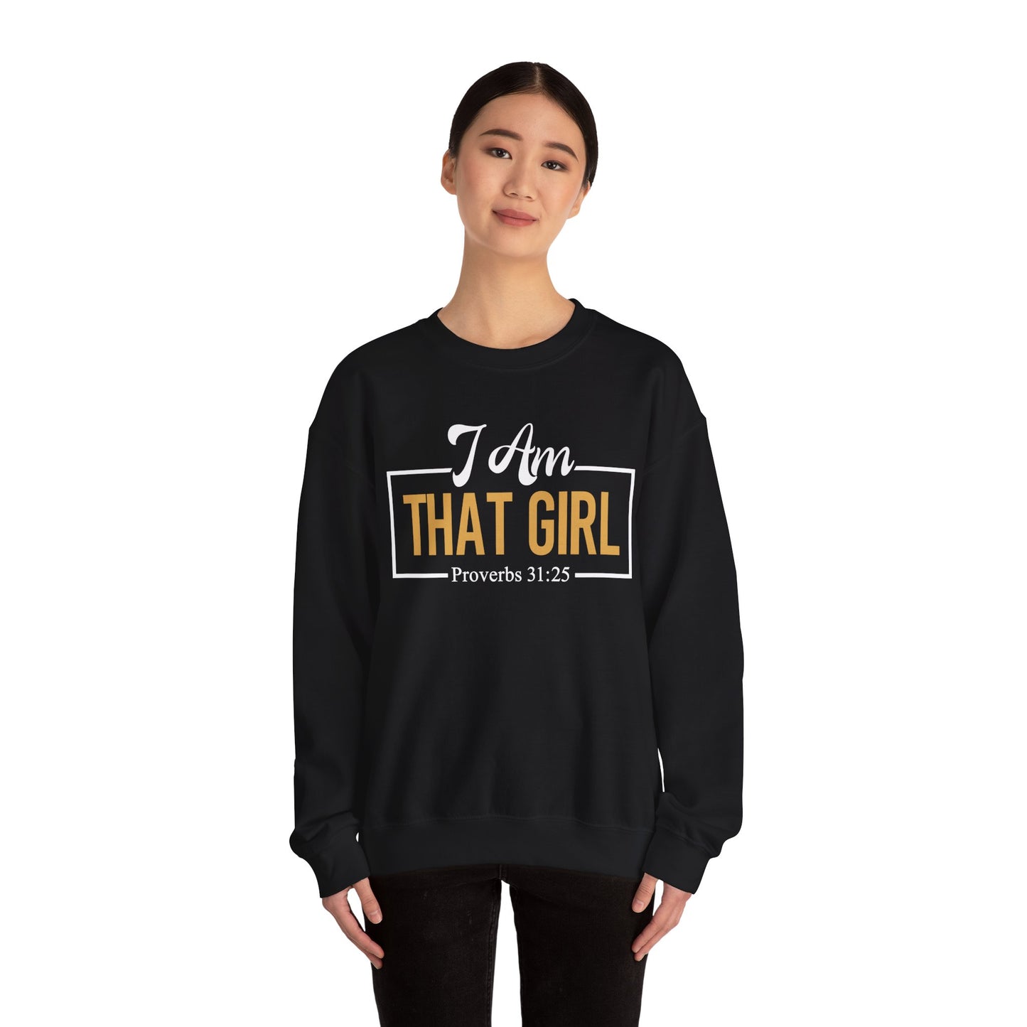 I Am That Girl Unisex Heavy Blend™ Crewneck Sweatshirt