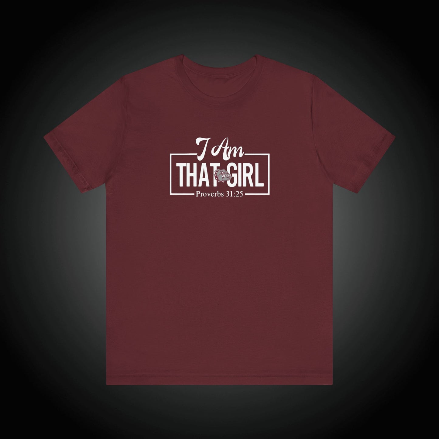I Am That Girl_White Castle Bulldogs Unisex Short Sleeve Tee - Empowerment