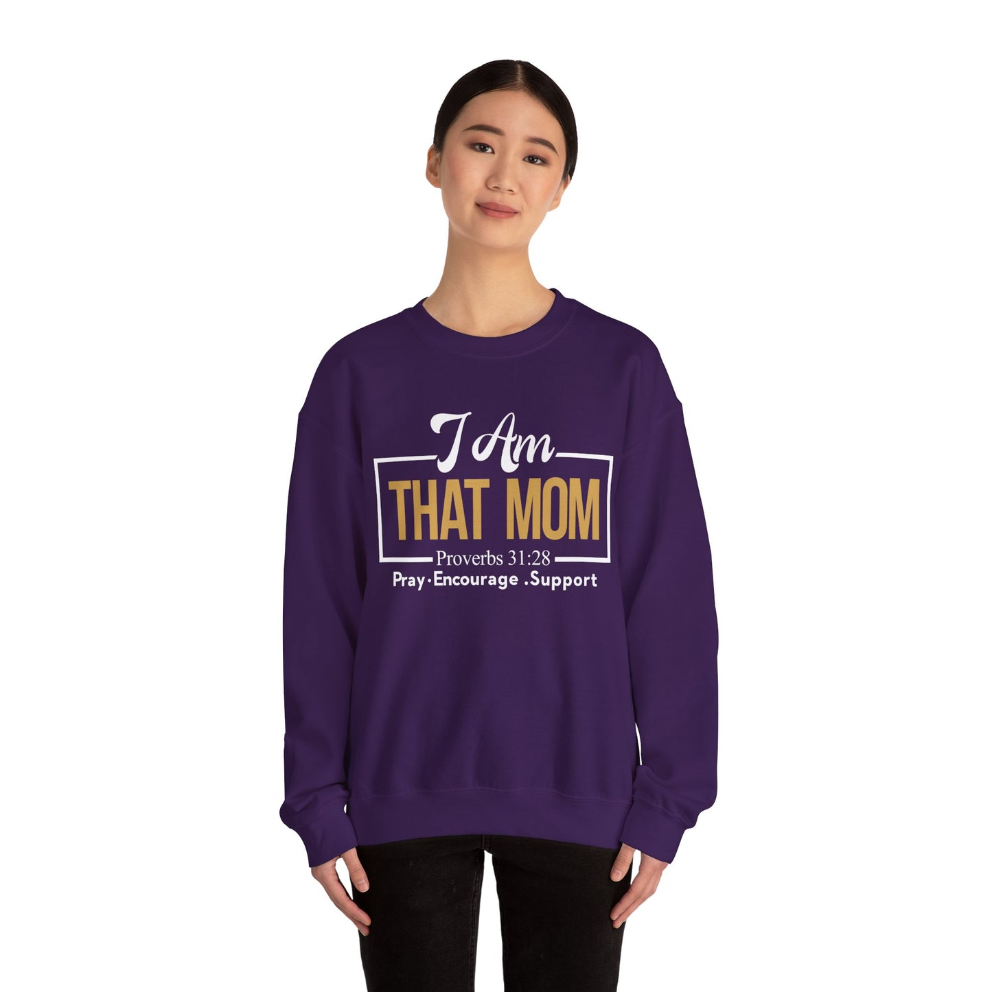 I Am That Mom Unisex Heavy Blend™ Crewneck Sweatshirt