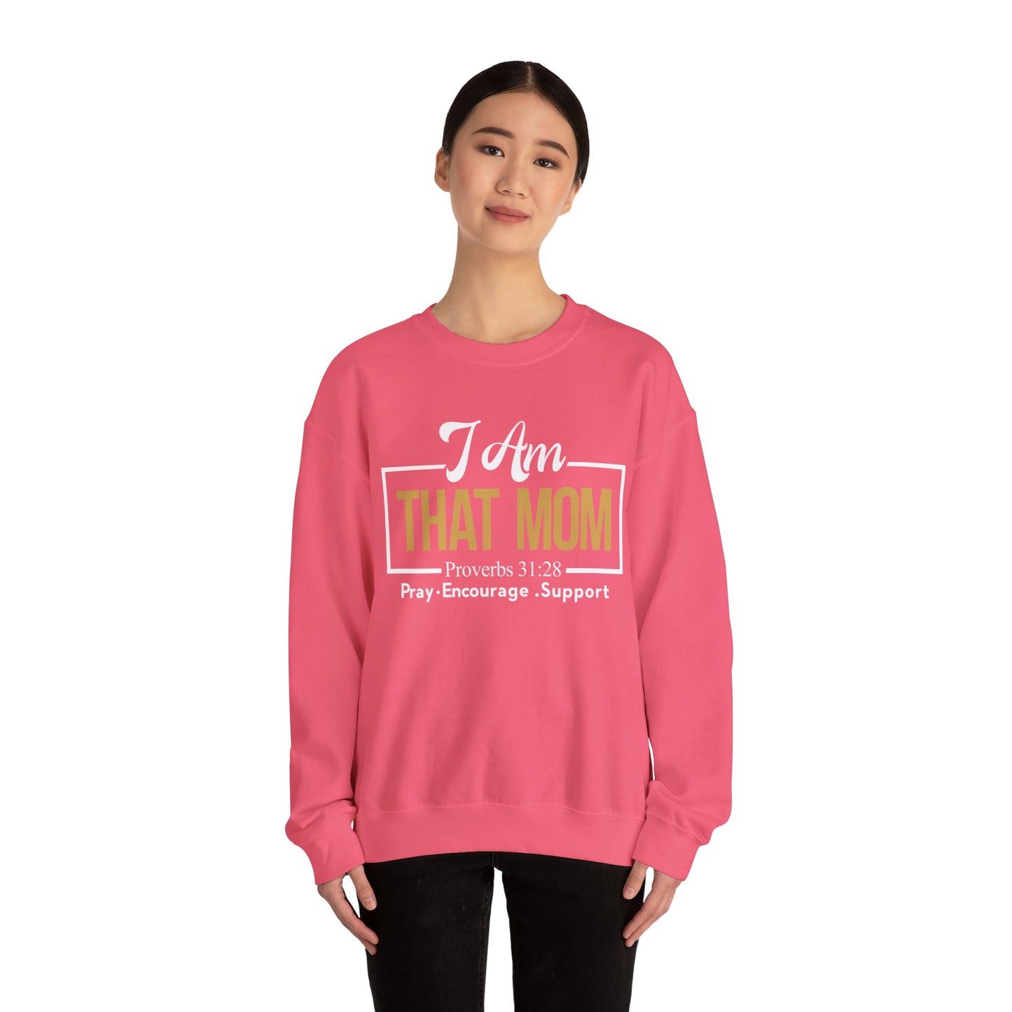 I Am That Mom Unisex Heavy Blend™ Crewneck Sweatshirt