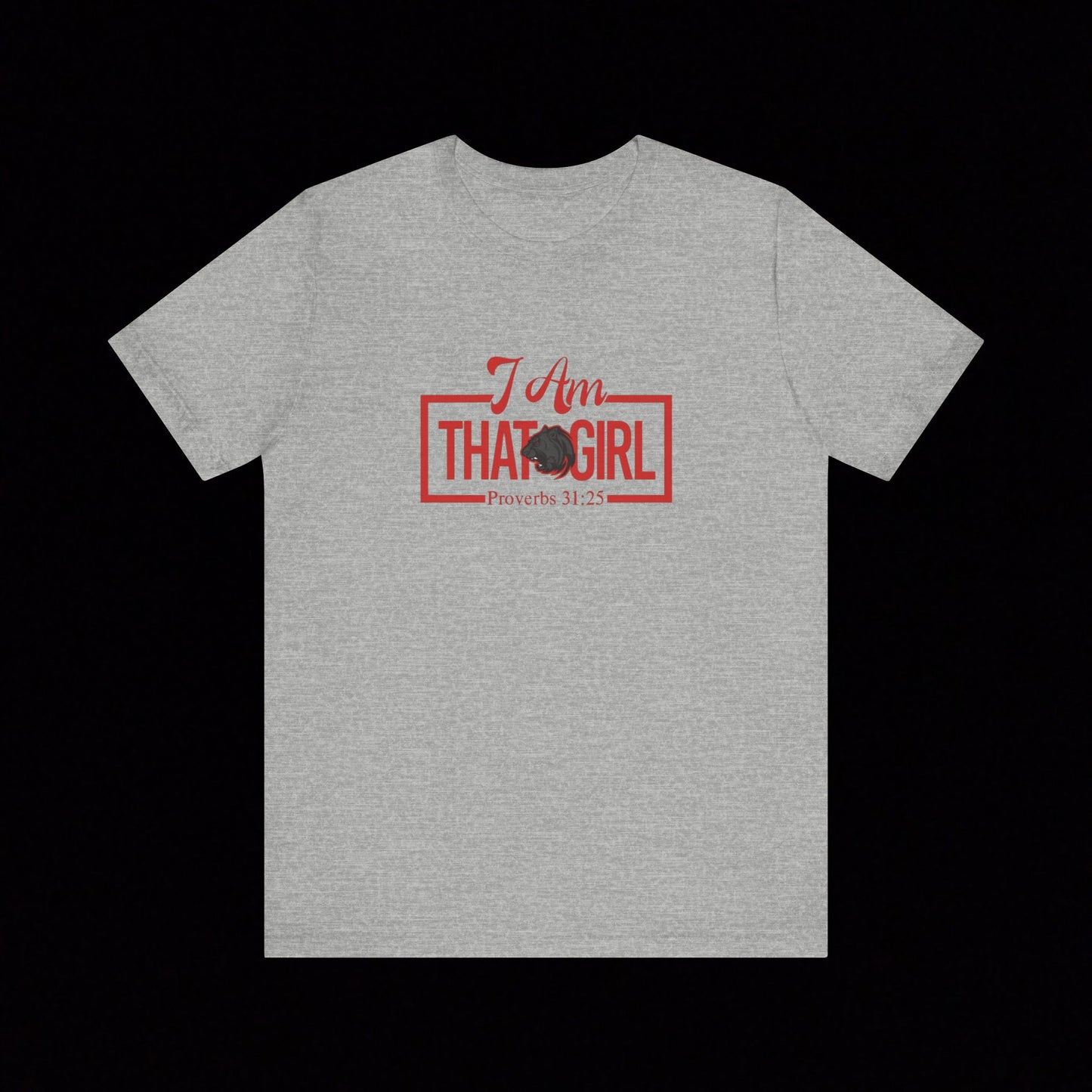 I Am That GIRL_Glen Oaks Panthers Unisex Short Sleeve Tee - Empowerment