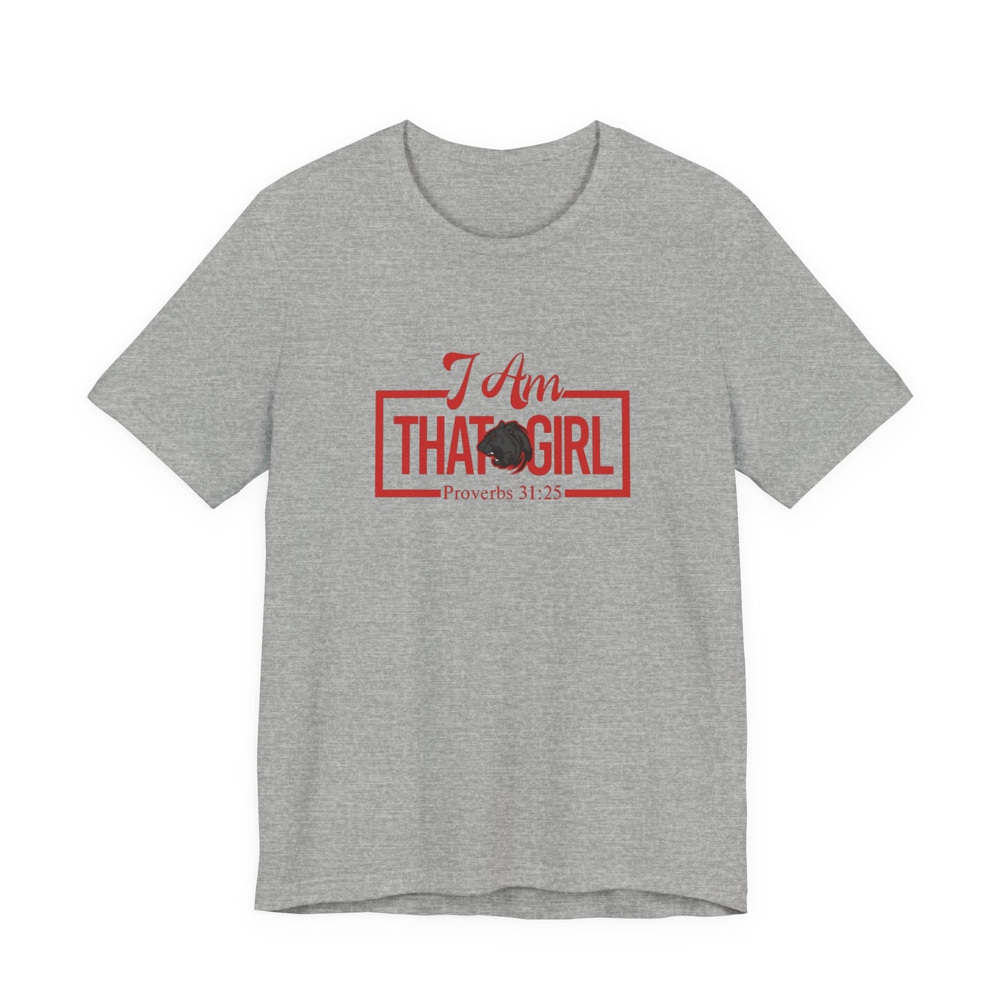 I Am That GIRL_Glen Oaks Panthers Unisex Short Sleeve Tee - Empowerment
