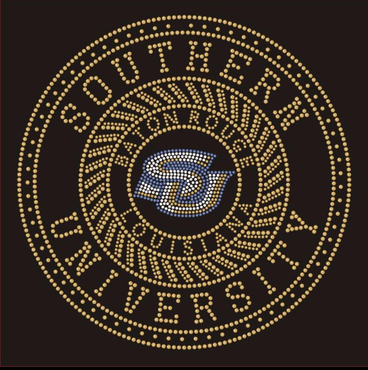Southern Emblem_gold - 10x10"