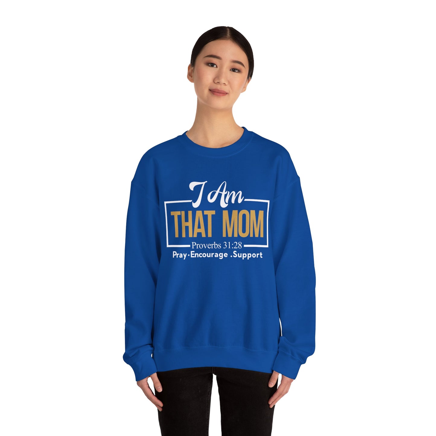 I Am That Mom Unisex Heavy Blend™ Crewneck Sweatshirt