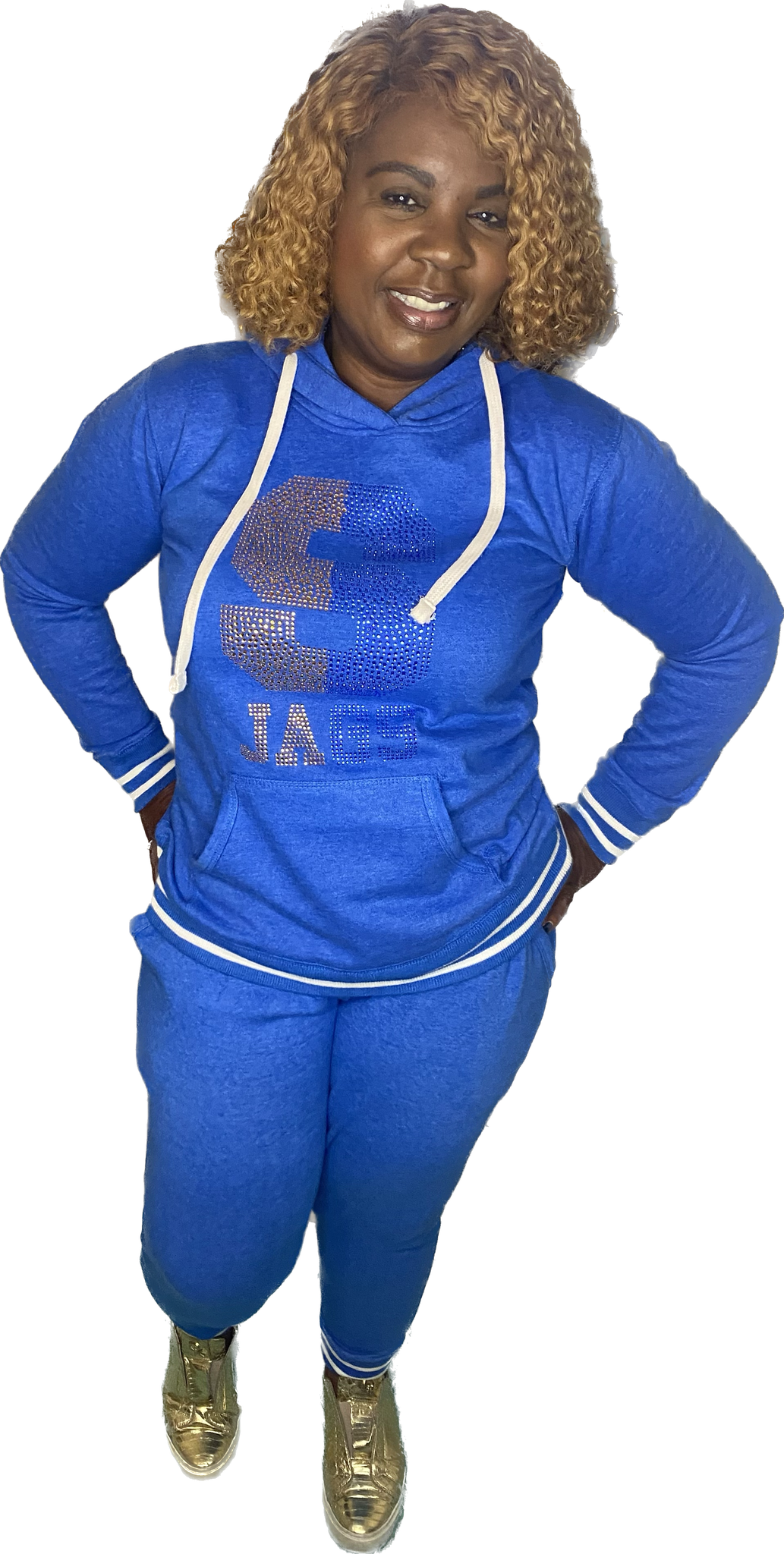 Royal Blue Jogger Set
