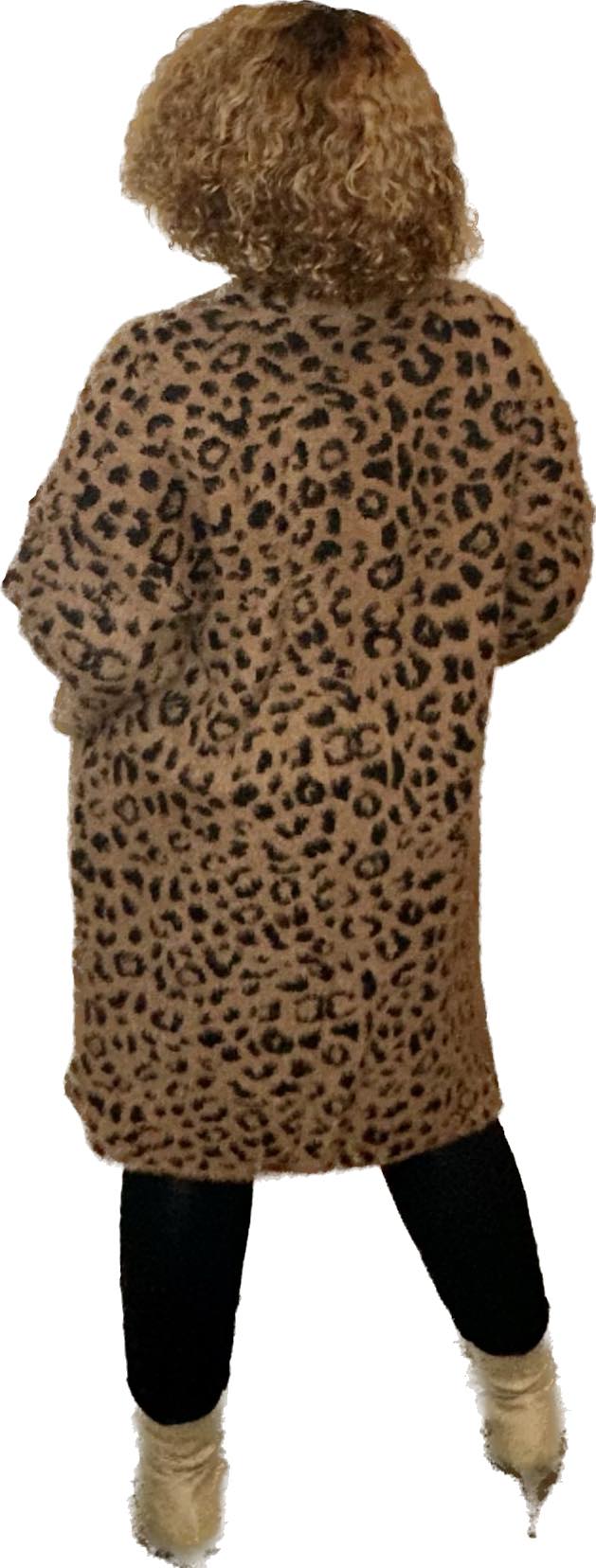 Animal Print Cardigan