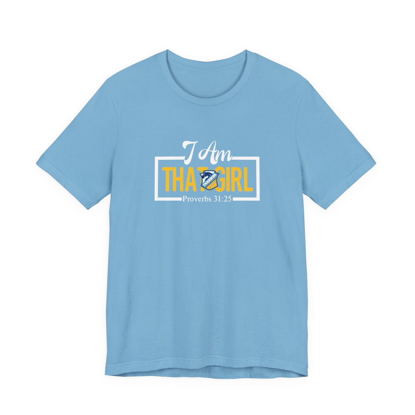 I Am That Girl_Madison Prep Chargers Unisex Short Sleeve Tee - Empowerment