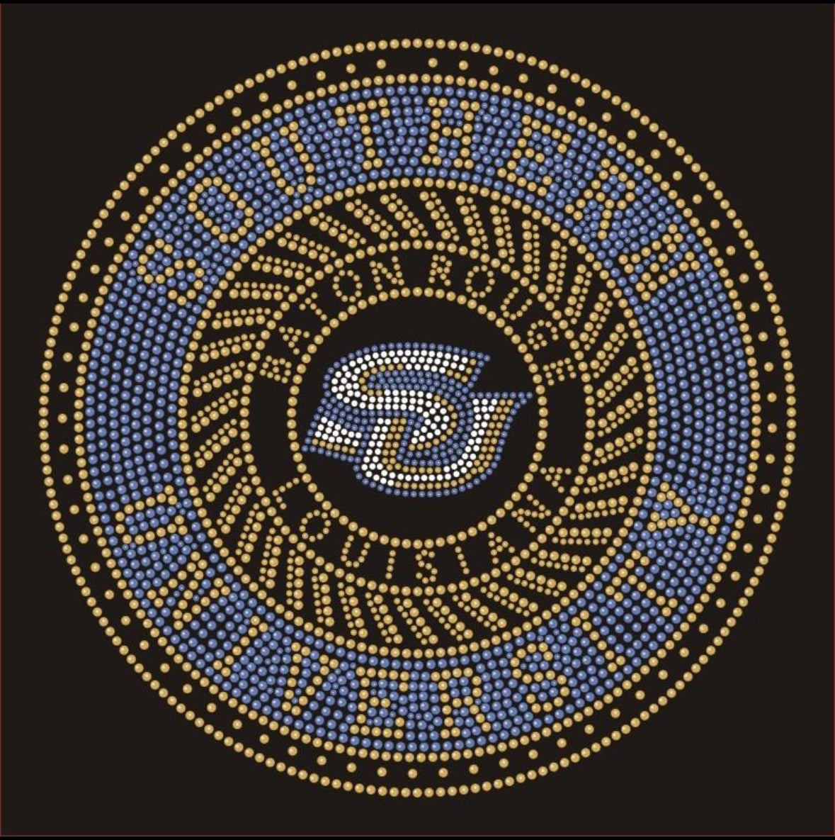Southern Emblem_blue - 10x10"