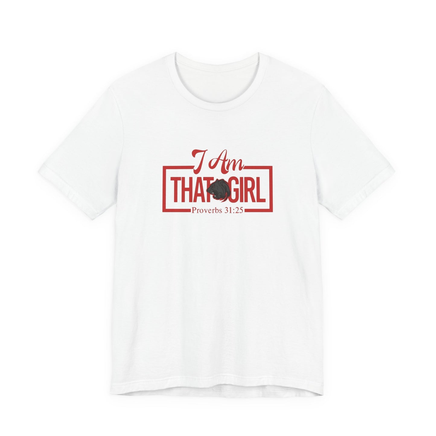I Am That GIRL_Glen Oaks Panthers Unisex Short Sleeve Tee - Empowerment