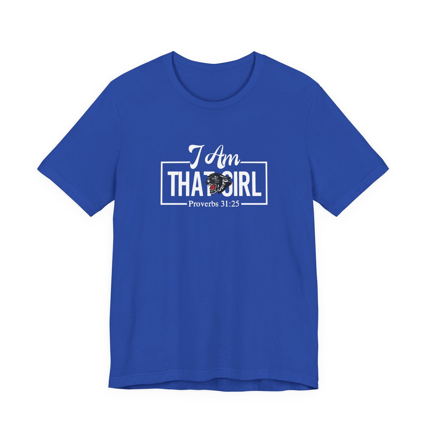I Am That Girl_McKinley Panthers Unisex Short Sleeve Tee - Empowerment