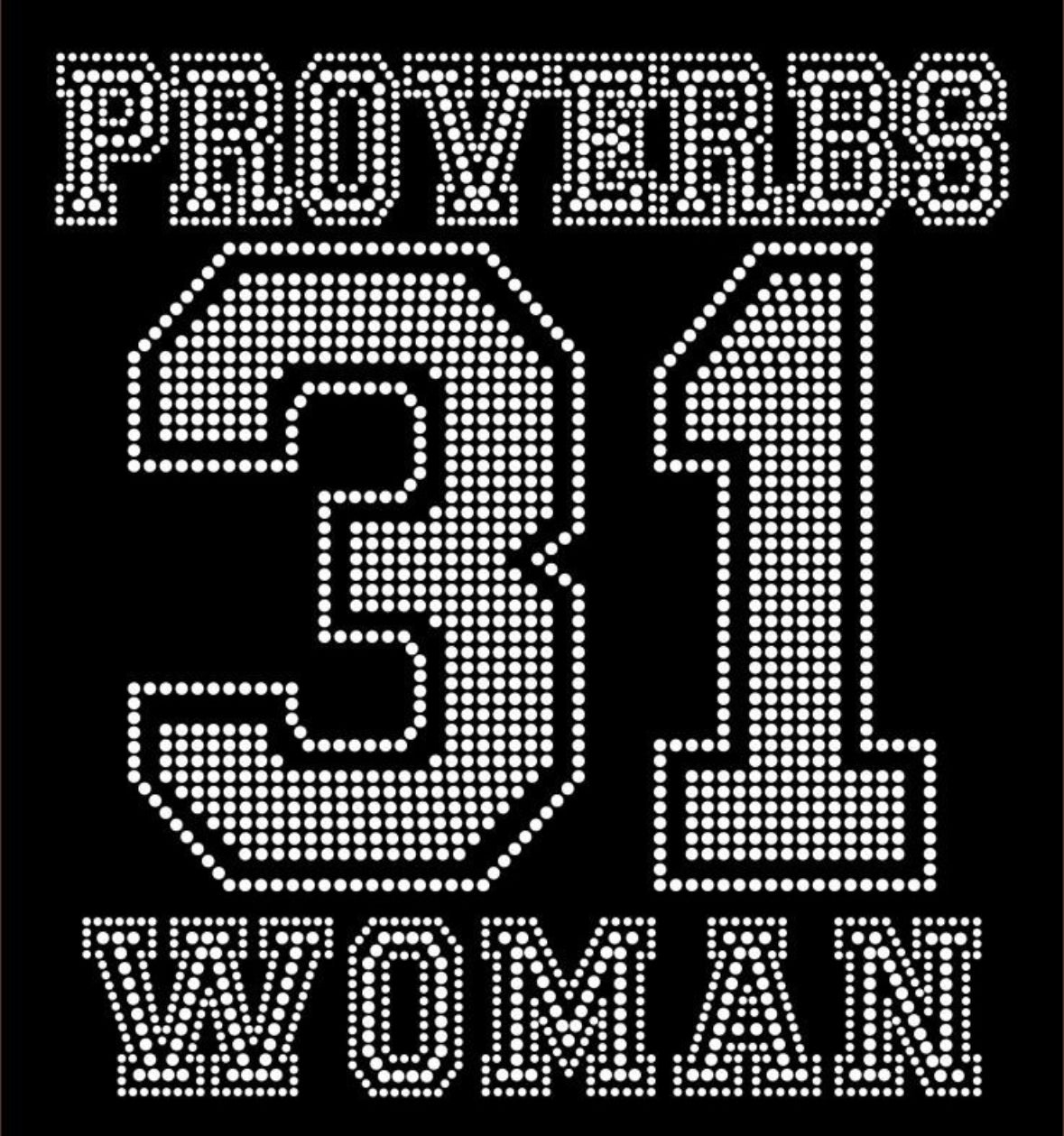 Proverbs 31 Woman - 9.2x10"