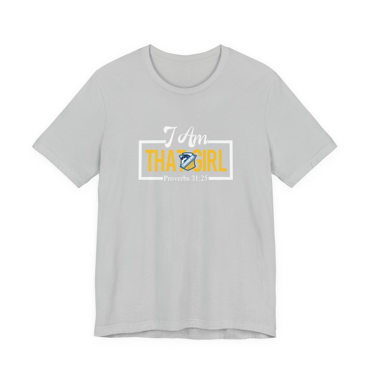 I Am That Girl_Madison Prep Chargers Unisex Short Sleeve Tee - Empowerment