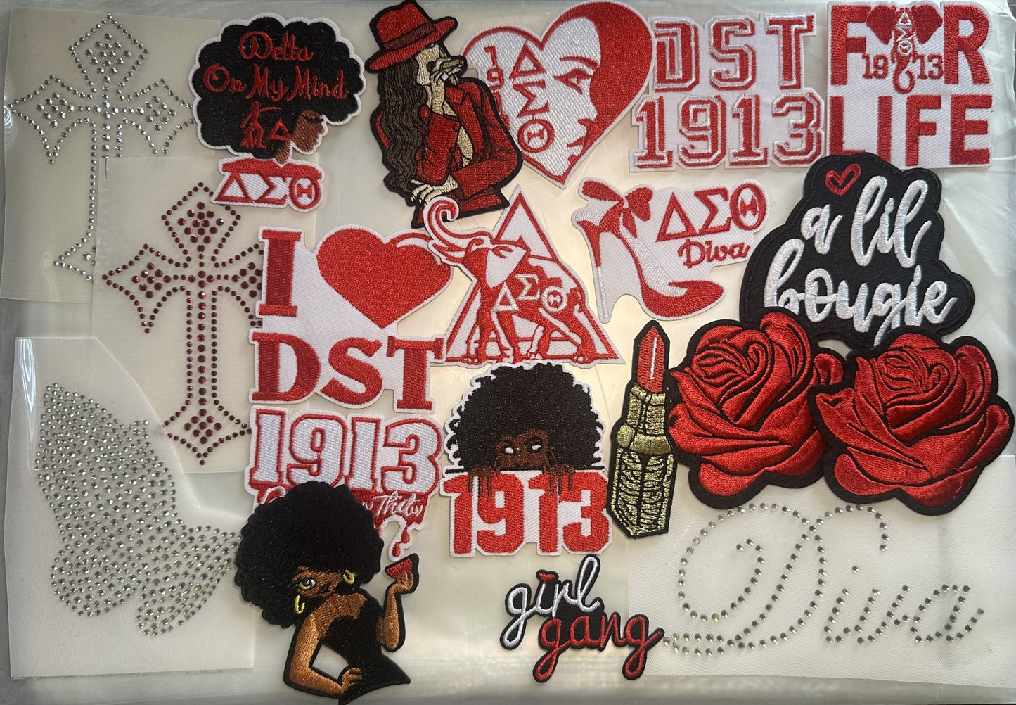 DST Rhinestone & Patch Bundle