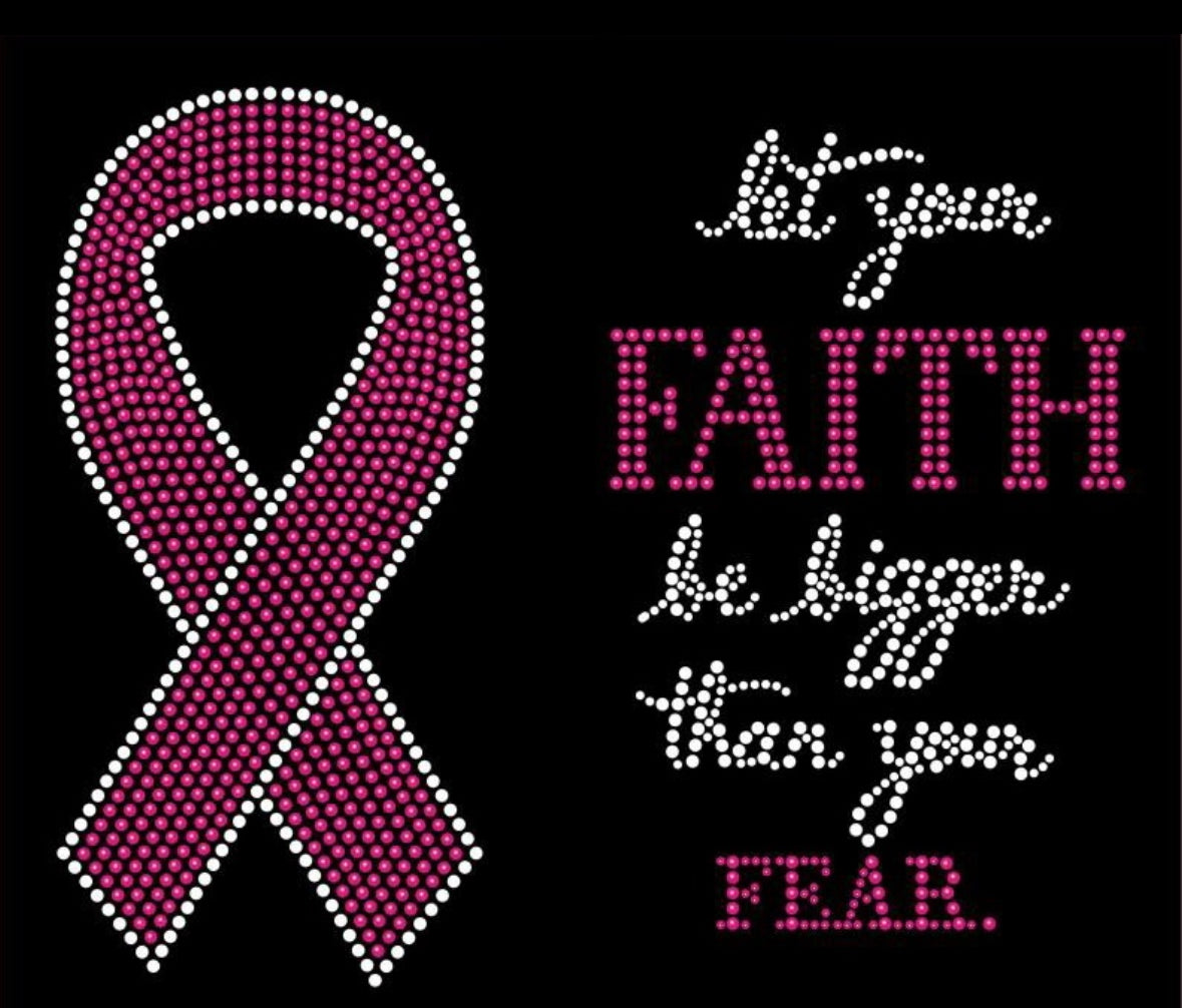 Let Your Faith Be Stronger - 10x8.4"