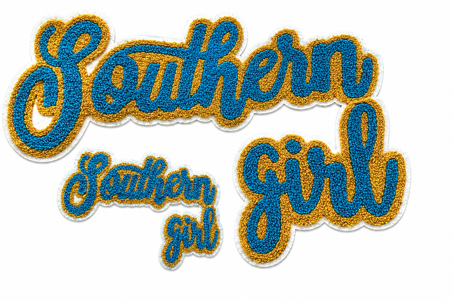 Southern Girl Chenille Patch Bundle