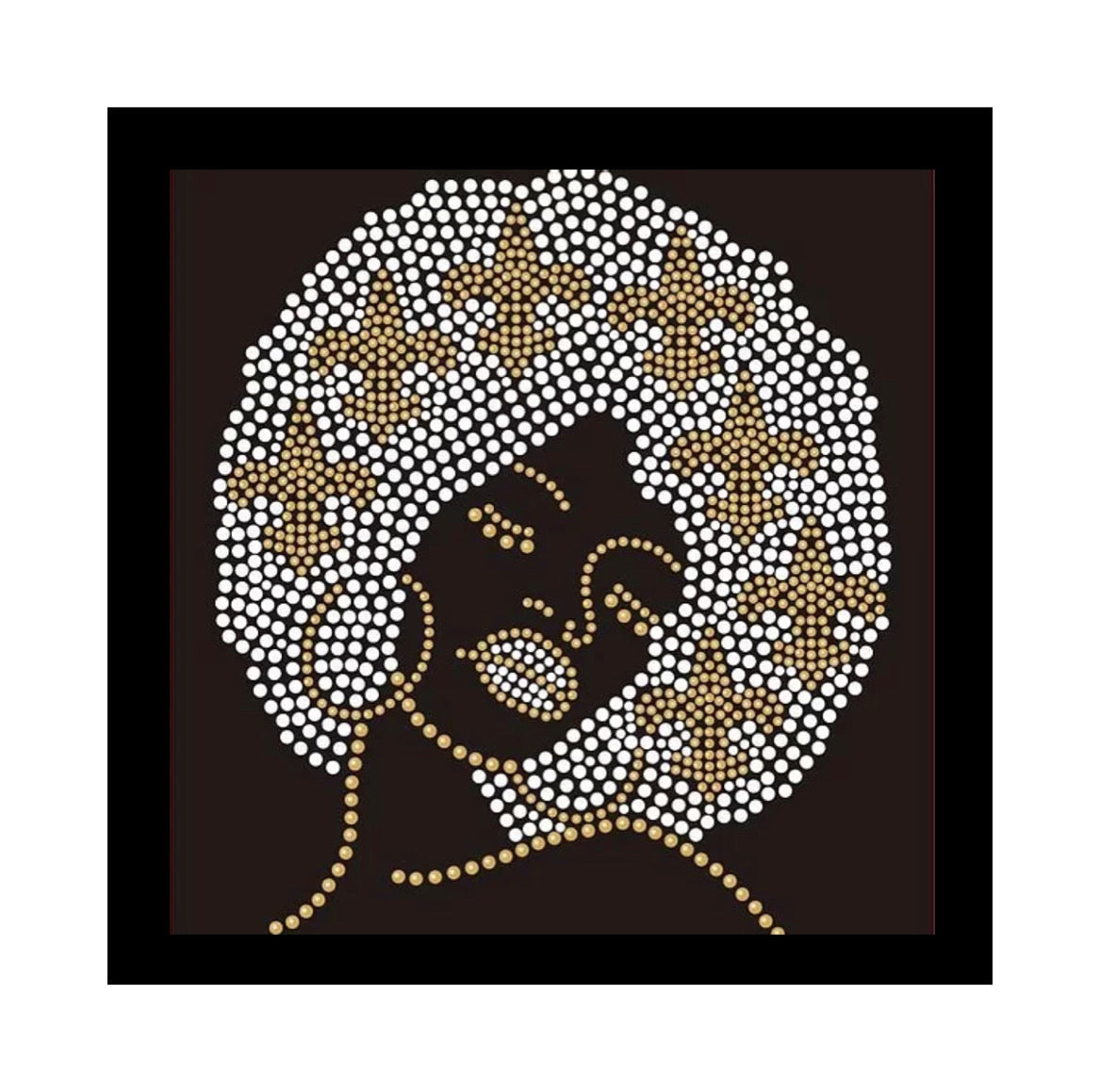 Saints Afro Lady T-SHIRT