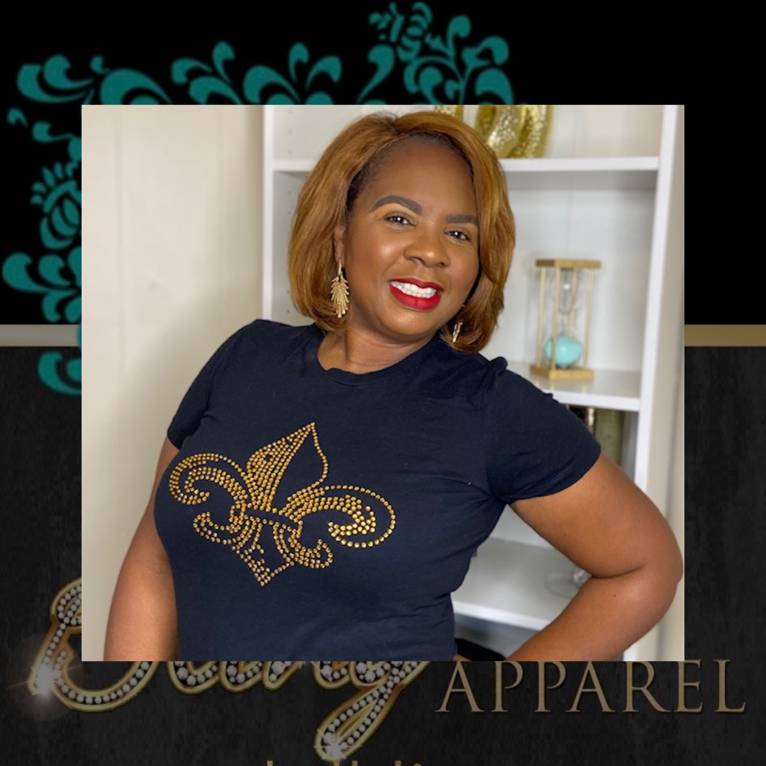 Rustic Gold Fleur de Lis
