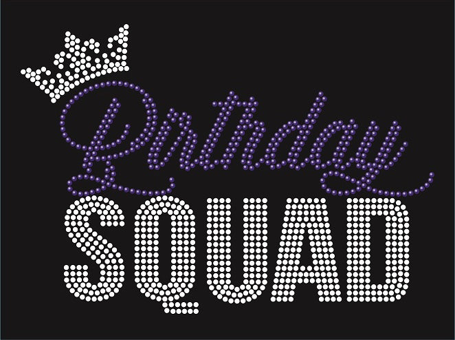 Birthday Squad_Royal Blue