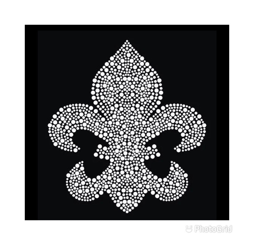 Silver Fleur de Lis