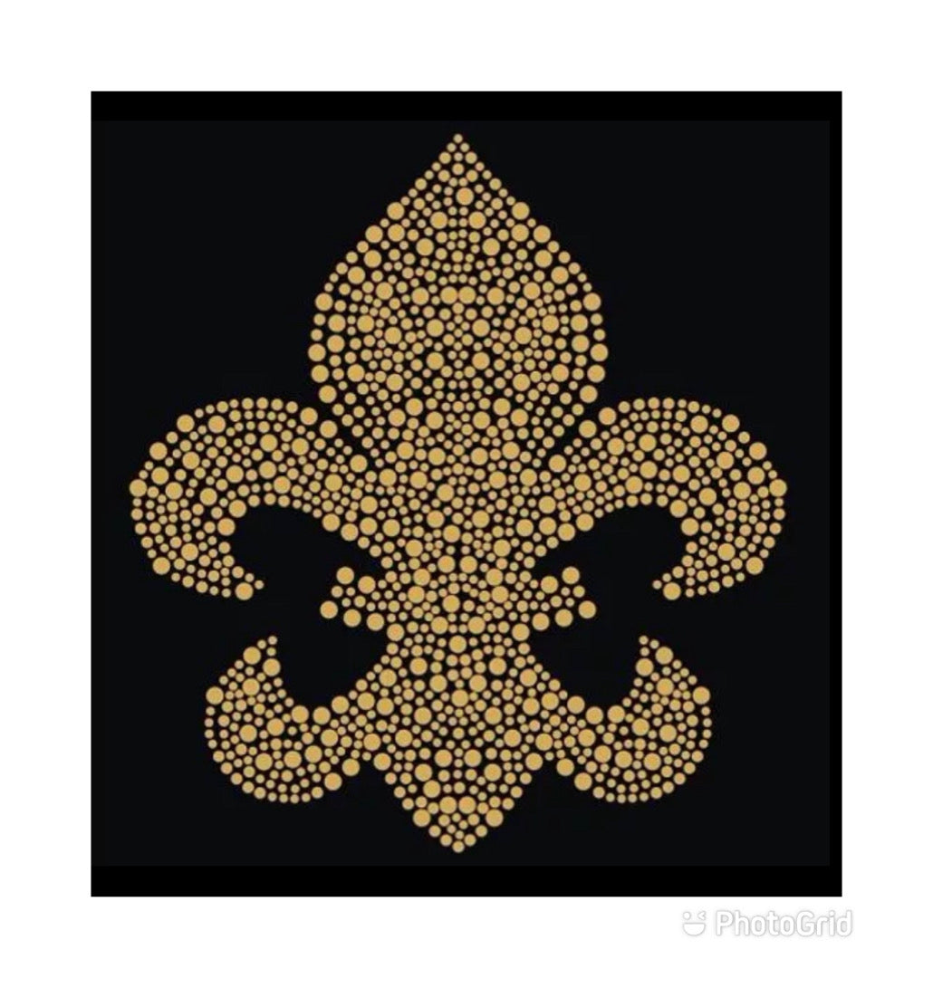 Gold Fleur de Lis