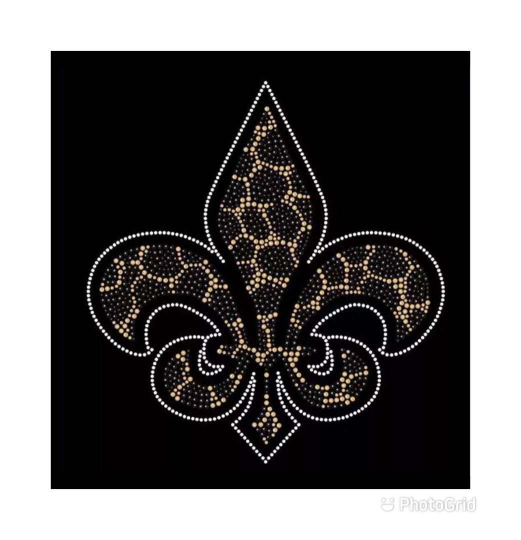 Leopard Fleur de Lis