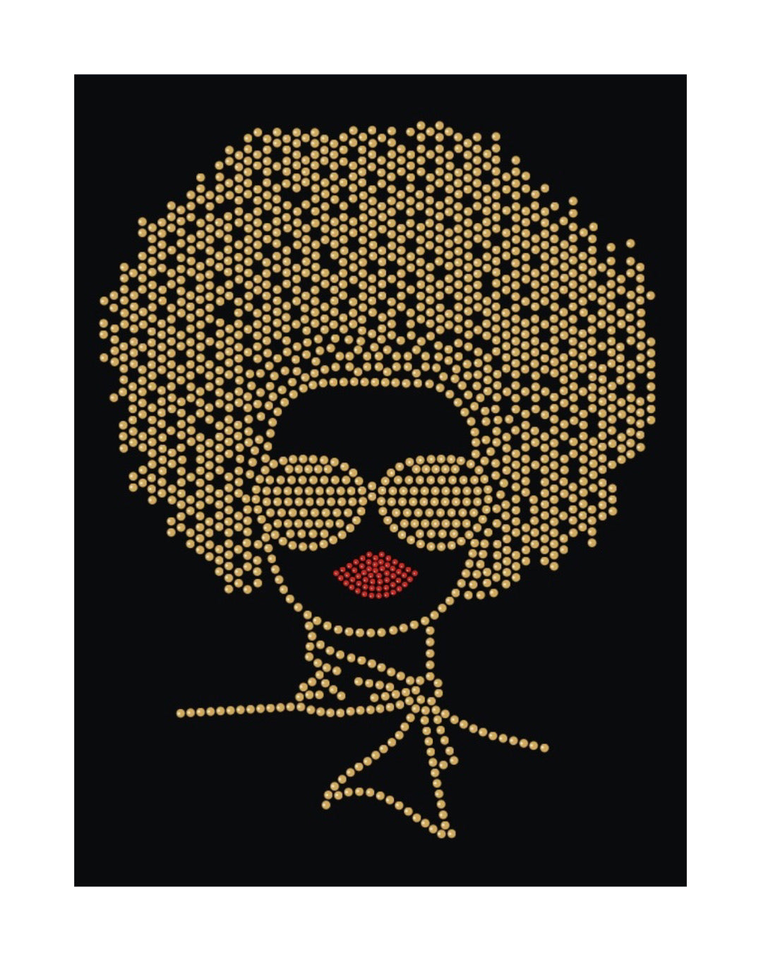 Trendy Afro Lady