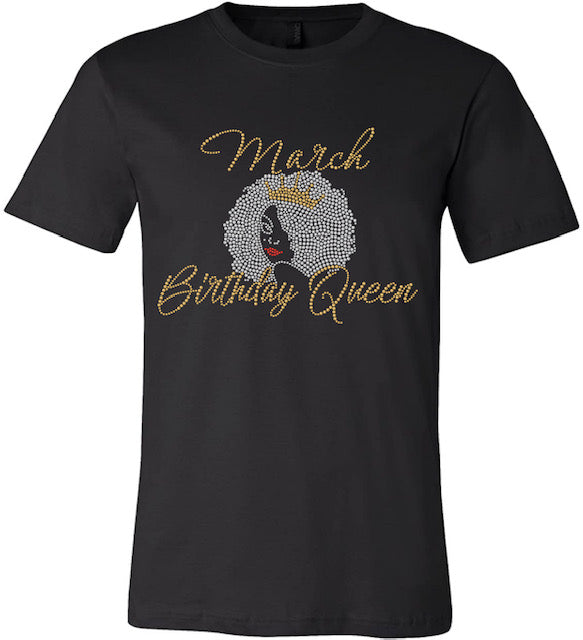 Chic Monthly Birthday Queen