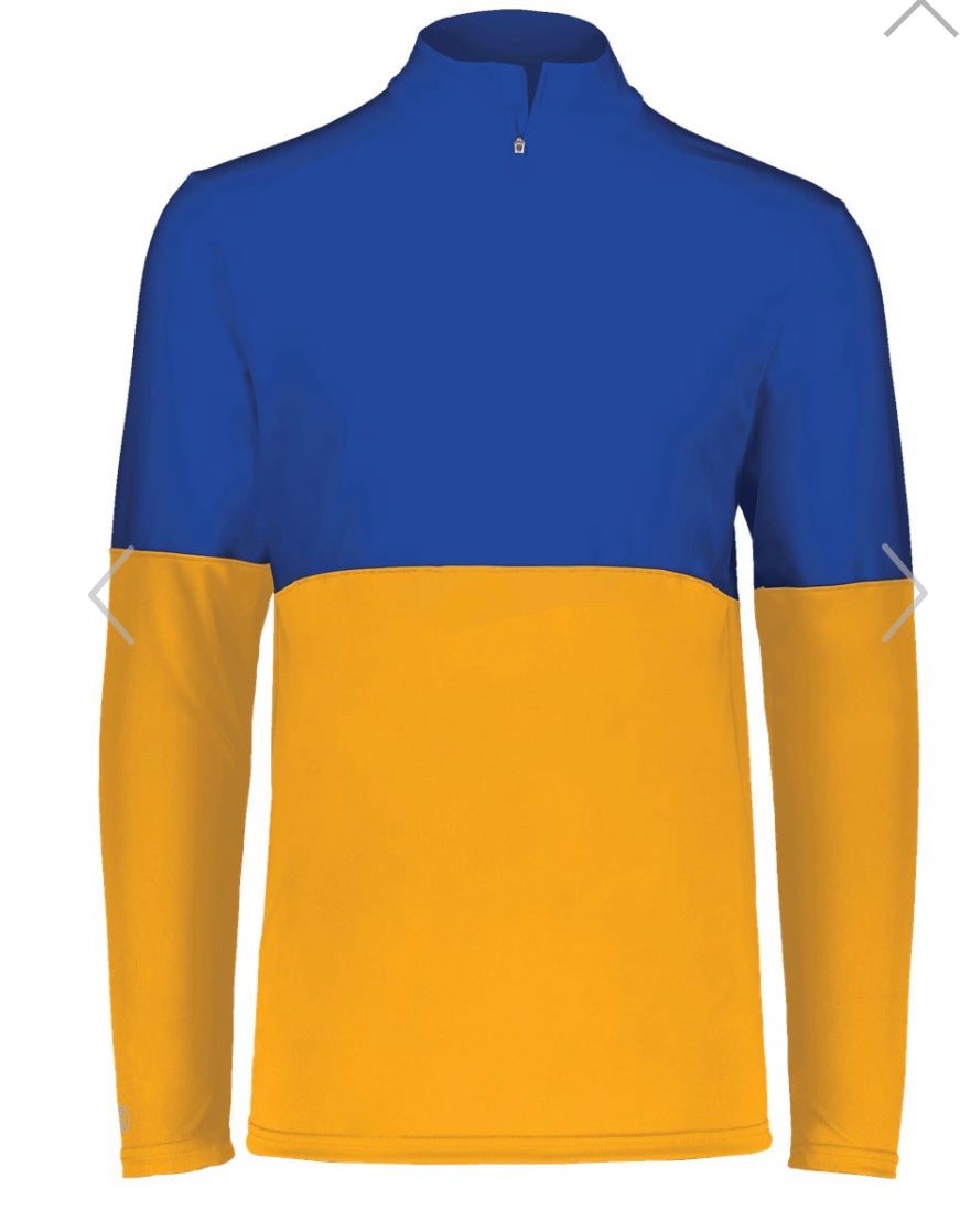 SOUTHERN Blue and Gold Zip Pullover
