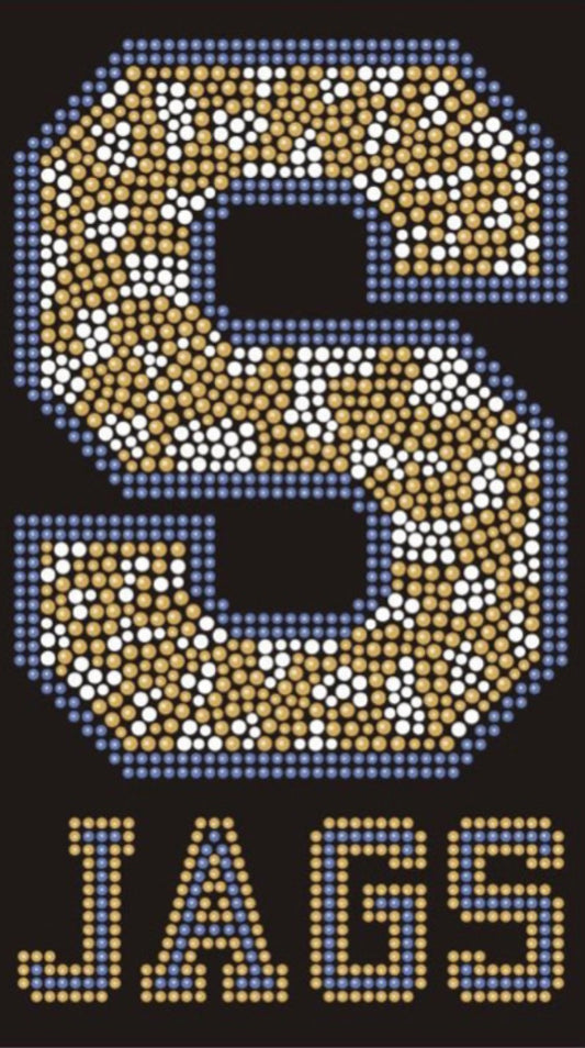 S Jags_Animal Print- 6x10.4"