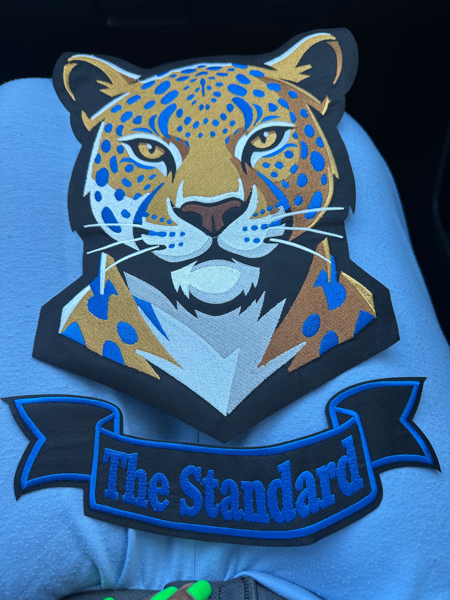 SU Jaguar The Standard Embroidered Patch 3 Pcs Bundle