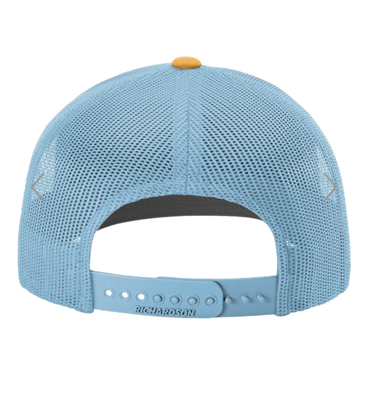 White/Gold/Blue Southern Girl Hat
