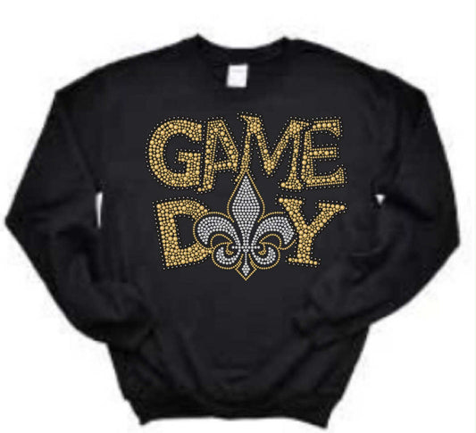 Game Day Fleur de lis Sweatshirt