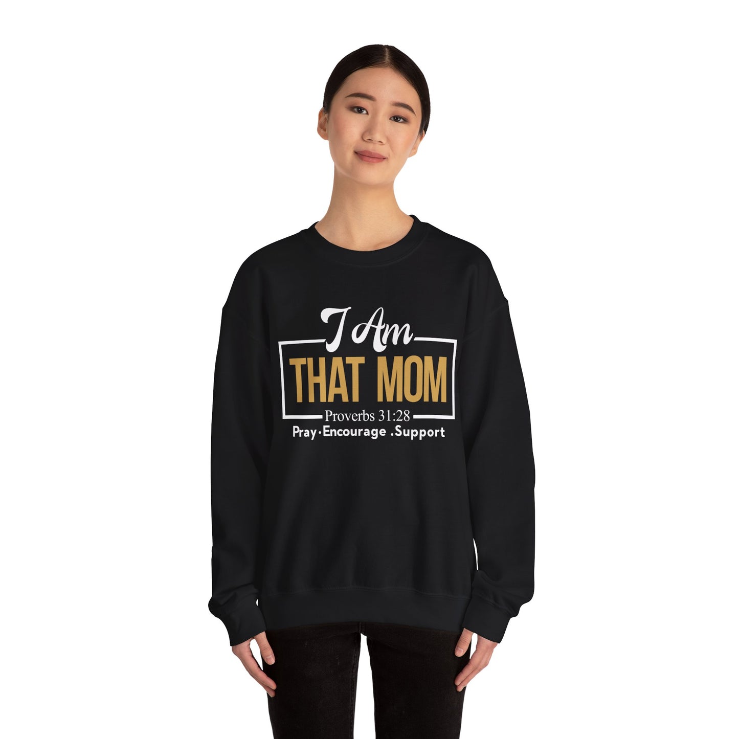 I Am That Mom Unisex Heavy Blend™ Crewneck Sweatshirt