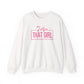 I Am That Girl Unisex Heavy Blend™ Crewneck Sweatshirt_Pink