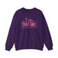I Am That Girl Unisex Heavy Blend™ Crewneck Sweatshirt_Pink