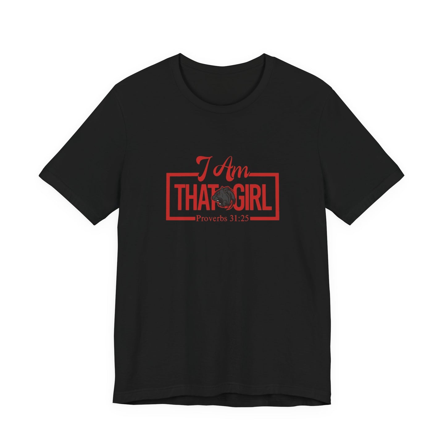 I Am That GIRL_Glen Oaks Panthers Unisex Short Sleeve Tee - Empowerment
