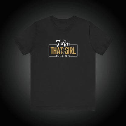 I Am That GIRL_NOLA Fleur De Lis Unisex Short Sleeve Tee - Empowerment
