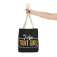 Empowering Proverbs Tote Bag - "I Am That Girl" Inspirational Design
