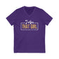I AmThat Girl Unisex V-Neck Tee - Empowerment