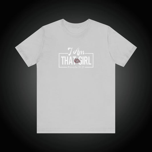 I Am That Girl_White Castle Bulldogs Unisex Short Sleeve Tee - Empowerment