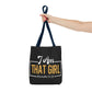 Empowering Proverbs Tote Bag - "I Am That Girl" Inspirational Design