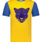 Gold Gameday Shirt Vintage Ringer Tee w/Royal Blue Sleeves
