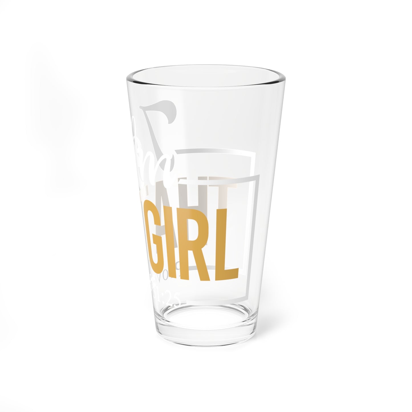 16oz Mixing Glass - I Am That Girl
