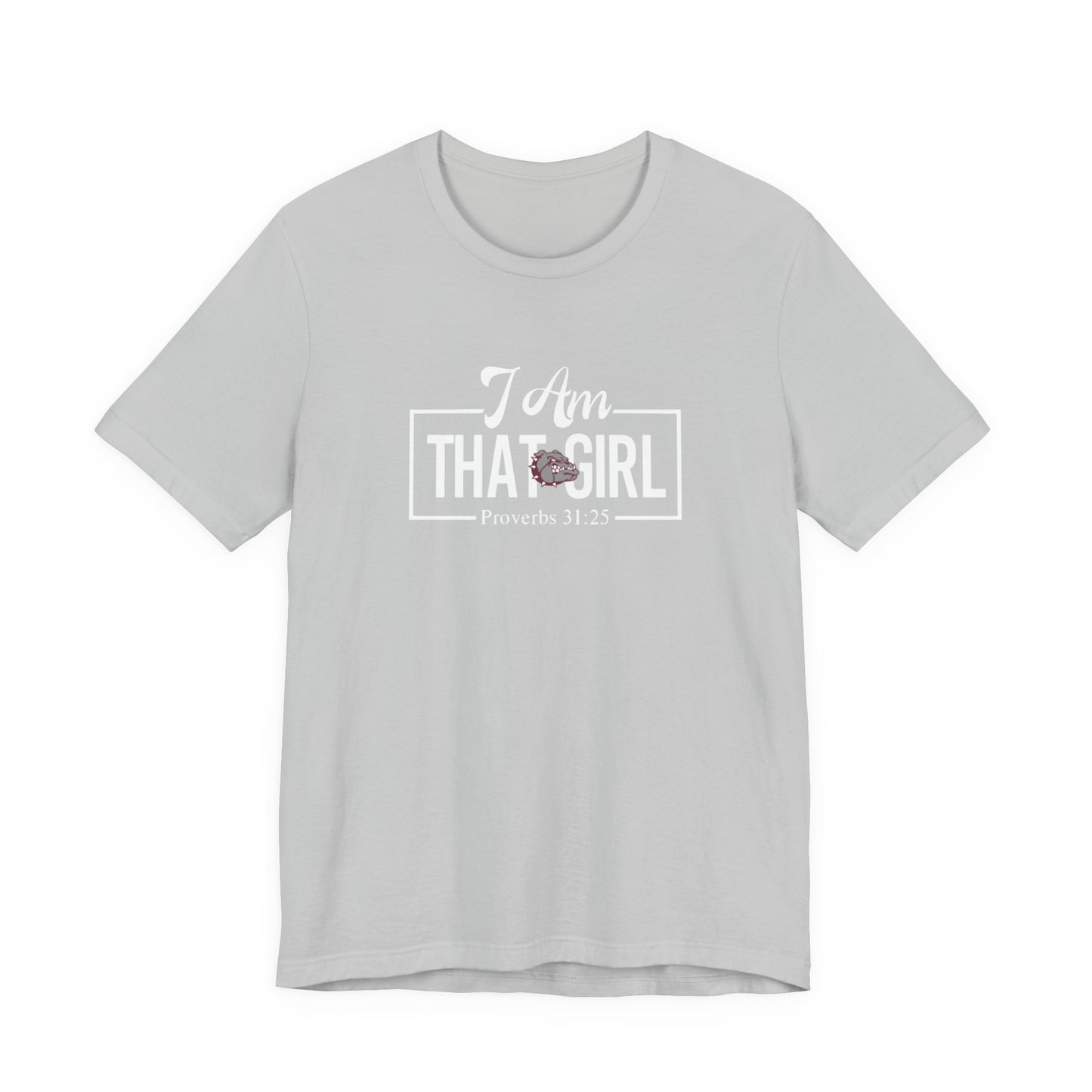 I Am That Girl_White Castle Bulldogs Unisex Short Sleeve Tee - Empowerment