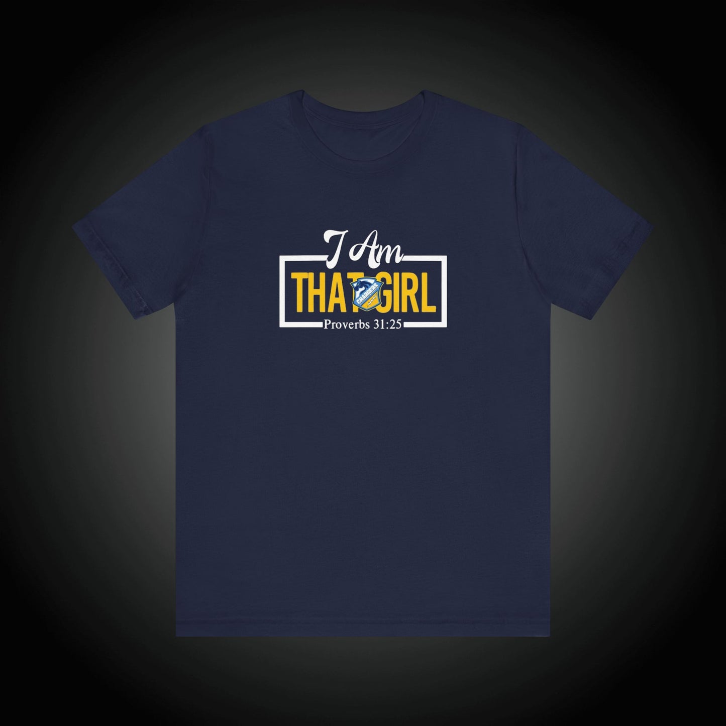 I Am That Girl_Madison Prep Chargers Unisex Short Sleeve Tee - Empowerment