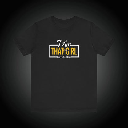 I Am That GIRL_Scotlandville Hornets Unisex Short Sleeve Tee - Empowerment