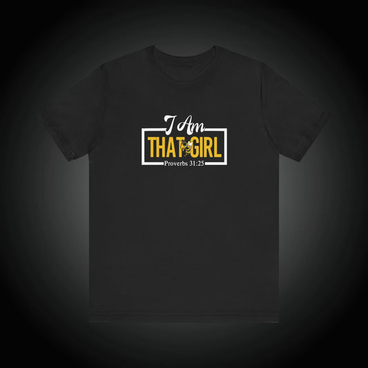 I Am That GIRL_Scotlandville Hornets Unisex Short Sleeve Tee - Empowerment