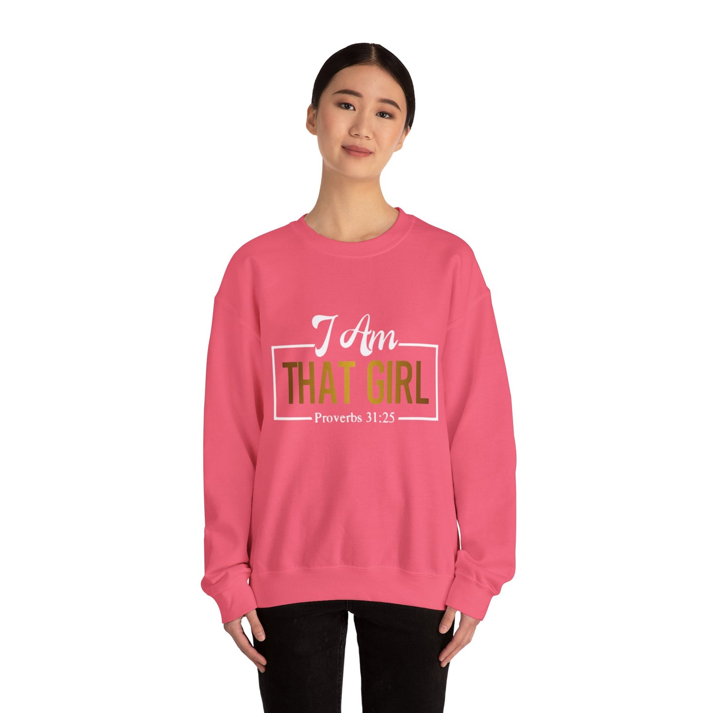 I Am That Girl Unisex Heavy Blend™ Crewneck Sweatshirt