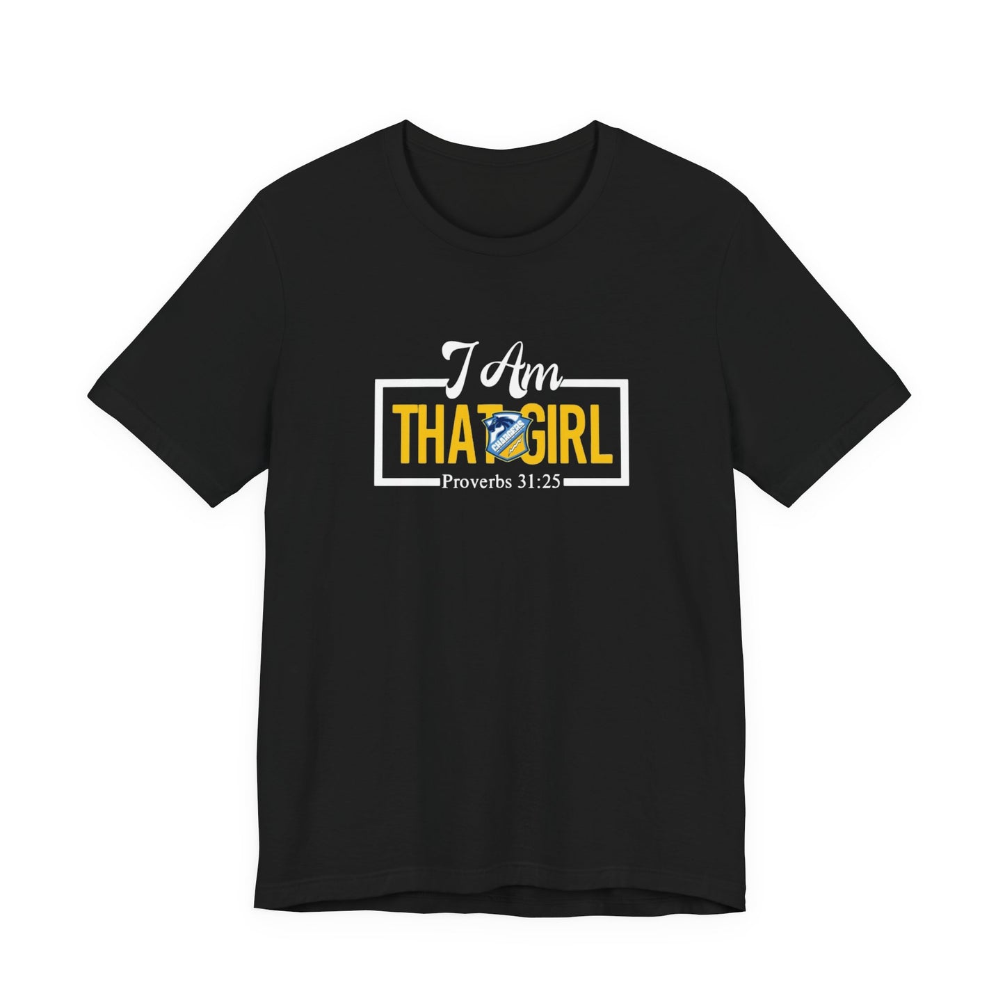 I Am That Girl_Madison Prep Chargers Unisex Short Sleeve Tee - Empowerment